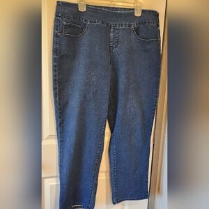 White Stag Dark Blue Women's Straight Leg Jeans